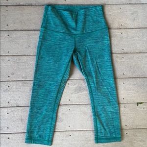 Lululemon Wunder Under Crop (Hi-Rise) 21”